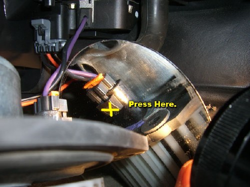 blower plug with mirror