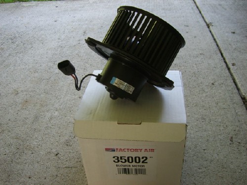 New blower motor Part 35002