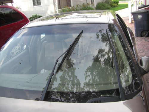 GM windshield wipers stuck in the up position