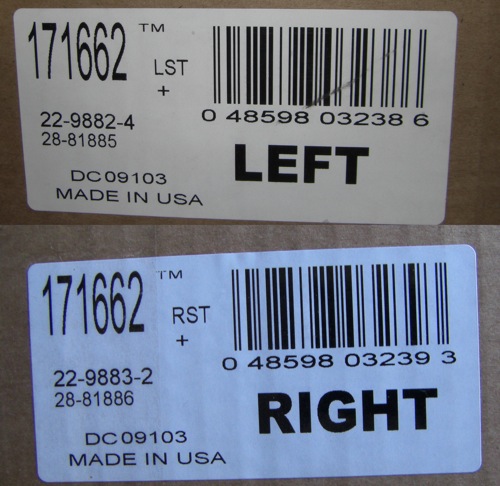 strut box labels